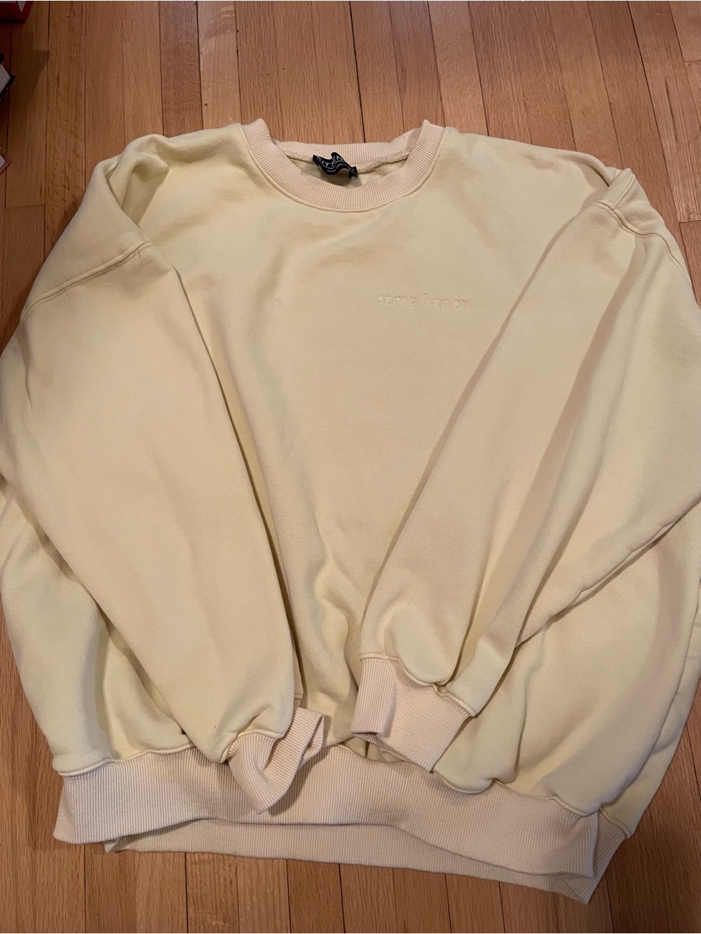 Kittenish Sorry Honey Crewneck